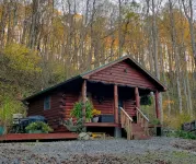 Moonlight Ridge - a wonderful little log cabin on 4 wooded acres - 4-Star
