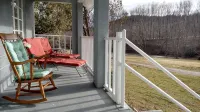 Tranquil sounds of the Dan River heard from the front porch or by the firepit.