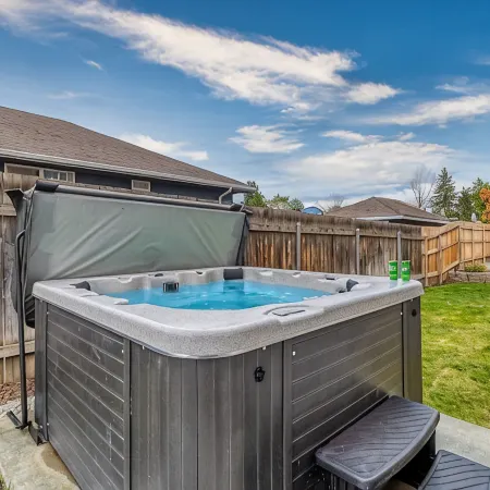 Stunning and spacious retreat w/ Heated pool and hot tub