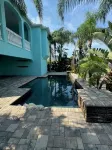 Direct Gulf access 4-bedroom estate with a private boat dock - Uima-altaat