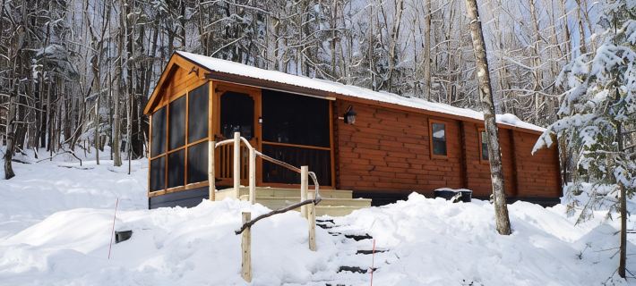 Moonlight Woods - Alchemist's Log Cabin Hotels in Washington County