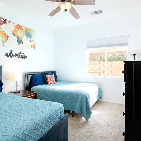 4000 SQ FT 5bedroom/3 BATH, SALT, POOL/SPA, WiFi and AC, COACHELLA, Indio