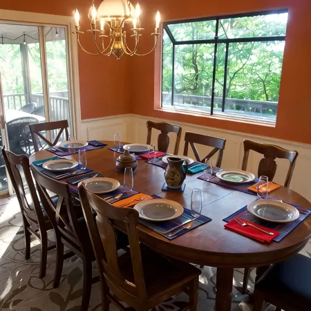 Spectacular panoramic mountain views!  3 king suites, hike, bike, swim, paddle
