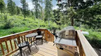 Private and peaceful 3 br cabin in the woods with new Hot Tub - Alppimaja