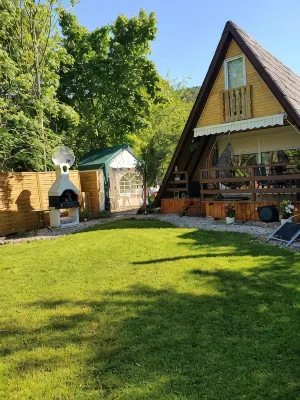 Eichwald - "Häschen"<br>Idyllic vacation home in the countryside with garden sauna. - 2-Star
