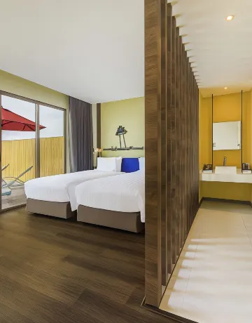 วิลล่าสองห้องนอนพร้อมสระว่ายน้ำ วิวริมทะเล