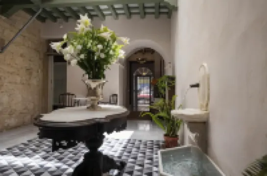 Casa Portus Gaditanus s XVIII Patio Andaluz