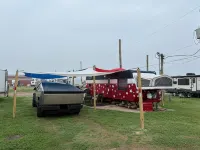 All-American Travel Trailer Near The Beach