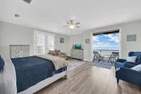 Oceanview Rooftop Patio Overlooking Flagler Beach W Firepit, Game Room, Bikes - ブティック