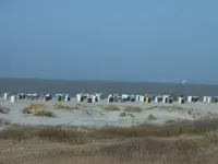 Cozy attic studio Norddeich panoramic window with sea view beach 50 meters - 무료 와이파이