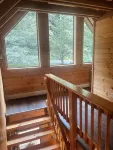 3 level cabin on Mt Mitchell golf course