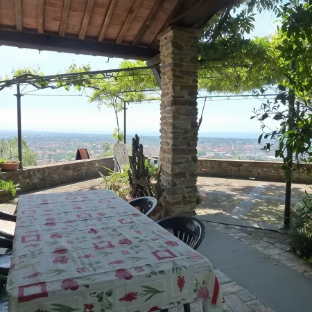 Fantastic rustico with a dream view to the sea. Sun terrace.