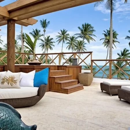 Beachfront Luxury 1 BDR Apt. Sleeps Up To 4 @ Balcones Del Atlantico