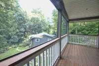 2Bd/1Ba ,opt'l +1Bd/1Ba, stream/waterfall/firepit, in Cashiers. Pet Friendly, - Wifi