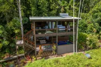 Daintree Holiday Homes - La Vista - Private Pool & Jet Spa - Ocean Views - Parvekkeita