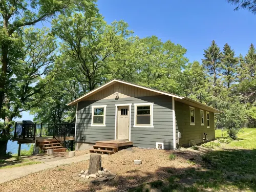Cabin on Gorgeous Lake Ida, Near the Carlos Creek Winery!