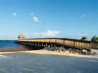 海景公寓，帶陽台/遊艇碼頭景觀 - 沙灘