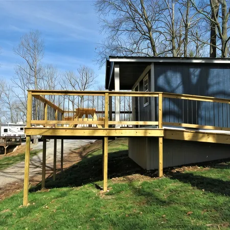 Tiny Home at Kentucky Lake's Lynnhurst Family Resort
