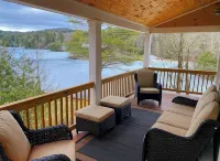 New! Beautiful Lakefront Home near Burlington, VT - balcony