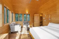 Modern Cabin - Private Mountaintop, Hot Tub, Outdoor Shower, Outdoor Fireplace - Chalets