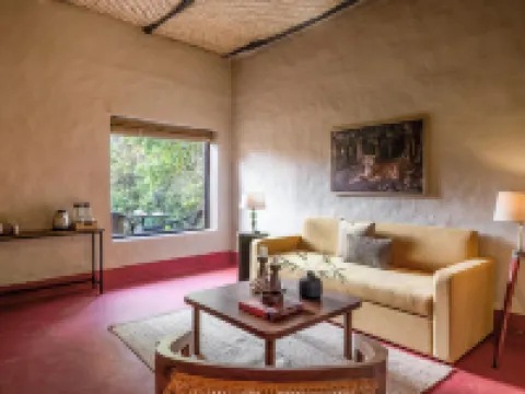 Saccharum Safari Lodge Hotéis em Balaghat