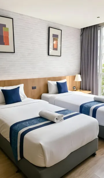 ห้องดีลักซ์ เตียงแฝด