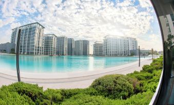 Lux the District One Lagoon View Suite