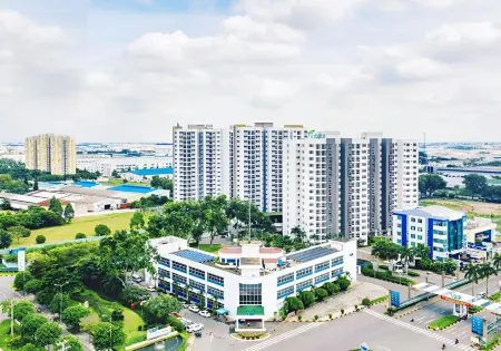 Industrial Park Vietnam - Singapore Отели в г. Thuận An