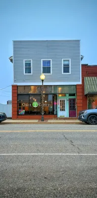 Stay in downtown Three Oaks overlooking the main street!