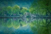 Hongcun Neighborhood · Smart Holiday Courtyard Homestay - pemandangan pegunungan
