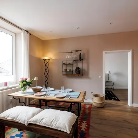 Newly renovated apartment in the middle of the village - dog friendly
