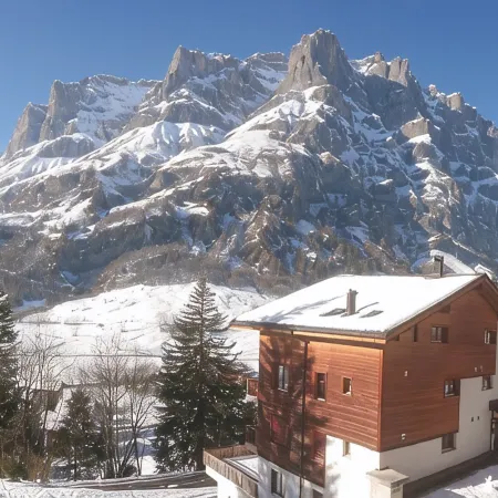Stylish 1-Bed apartment in the Ski and Thermal Spa Resort of Leukerbad
