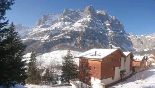 Stylish 1-Bed apartment in the Ski and Thermal Spa Resort of Leukerbad - Wi-Fi