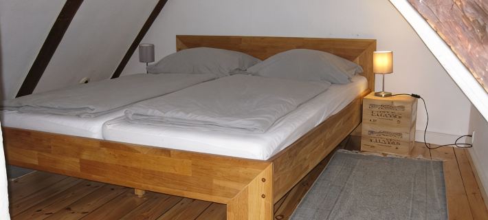 Studio with panoramic view, centrally located in d. Old town, quiet location with WLAN Hotels in Flensburg