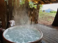 Romantic Red Barn Escape Getaway, Amazing Mt Rainier Views- Hot Tub- Firepit-BBQ - 絶景