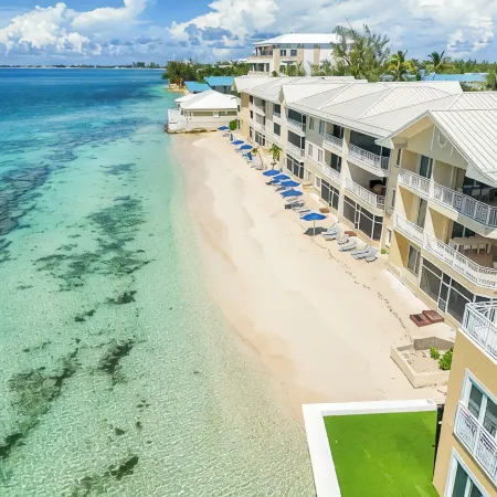 Prime Residence #6 on 7 Mile Beach, High-End Ground Floor Beachfront Condo
