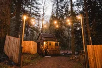 The Hide & Seek: vintage modern forest cabin with sauna - con encanto