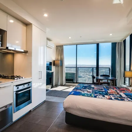 Avani Melbourne Jazz Corner Residences Отели рядом с достопримечательностью «Железнодорожный вокзал Флагстафф»