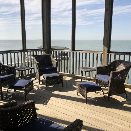 4 3.5 Bayside 2 King Masters, A+ Sunset, Pier Fishing Light,Huge Cover Porch