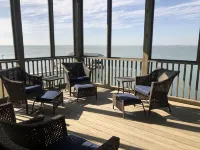 4 3.5 Bayside 2 King Masters, A+ Sunset, Pier Fishing Light,Huge Cover Porch - อ่างจากุชชี่