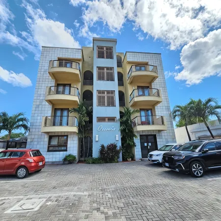 Oceanfront Condo with breathtaking views and private beach access.