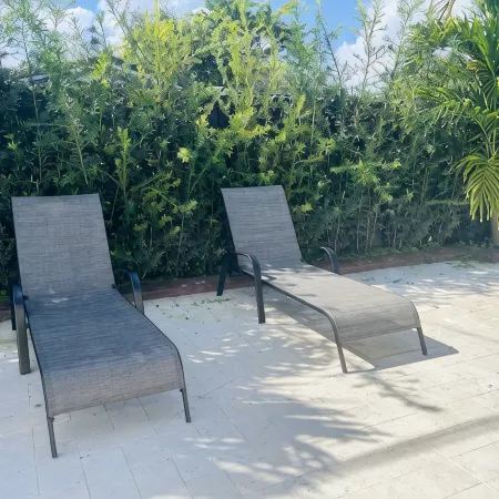 Such as house with heated pool, near to parks and lakes