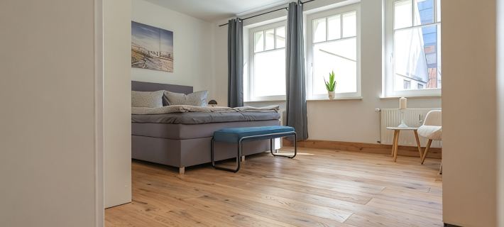 Central apartment with 2 bedrooms & inner courtyard in the old town of Stralsund Hotéis em Stralsund
