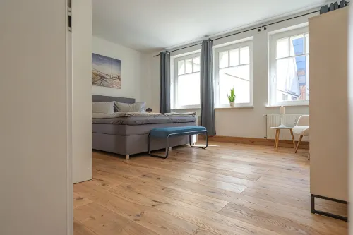 Central apartment with 2 bedrooms & inner courtyard in the old town of Stralsund - 4 étoiles