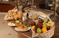 Hotel Hampi International - petit déjeuner