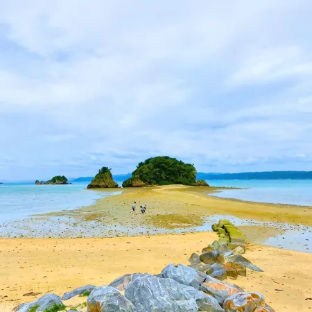 [Churaumi/Kouri] 1min Beach/Hotel-Quality Villa/Max 10ppl/2 Parking/White Cube Yagaji Okinawa