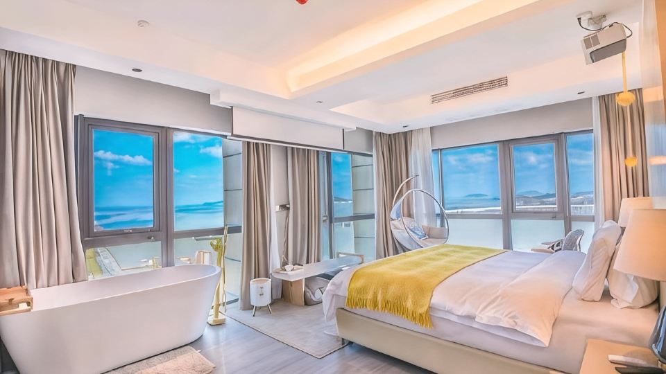 Zhoushan Qiai Zero Pressure Scenic Apartment