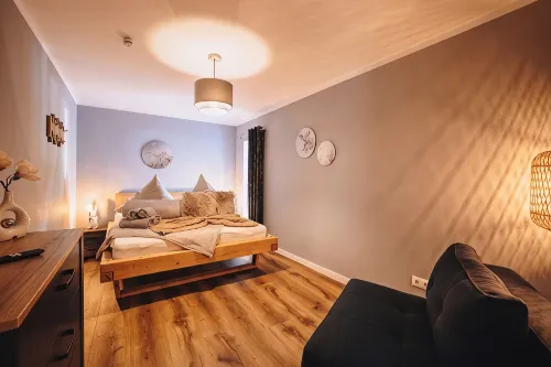 Hünzinger Dorfschmiede - Holiday apartment Eichhörnchen - Wi-Fi