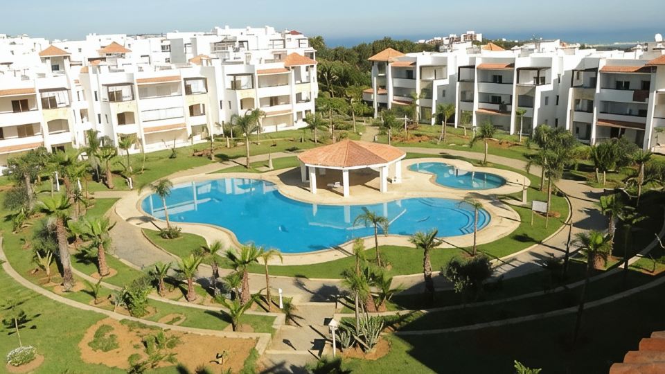 Appart RDJ vue sur mer Asilah Marina Golf