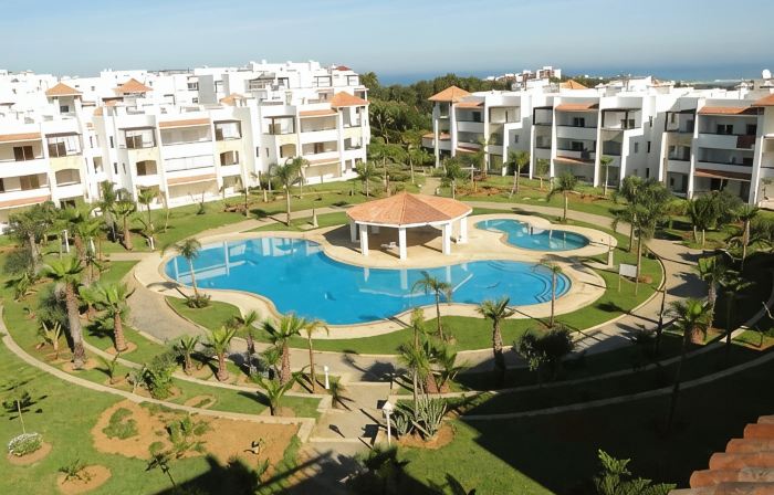 Appart RDJ vue sur mer Asilah Marina Golf